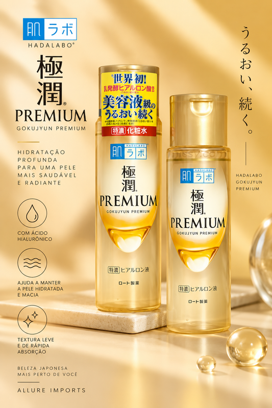 Hada Labo Gokujyun Premium – Loção Facial Hidratante 170ml