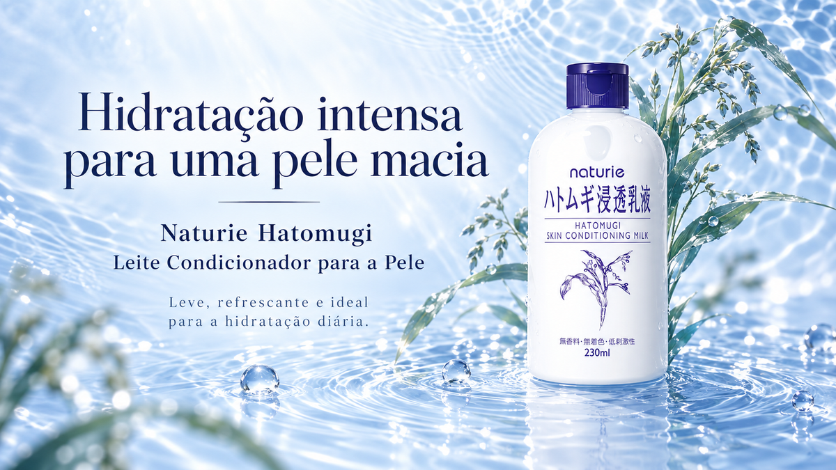 Tônico Hidratante Hatomugi Skin Conditioning – Naturie 230ml
