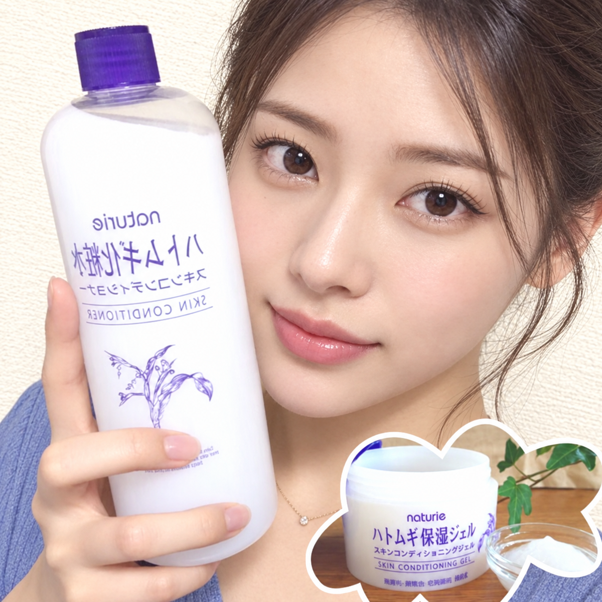 Tônico Hidratante Hatomugi Skin Conditioning – Naturie 230ml