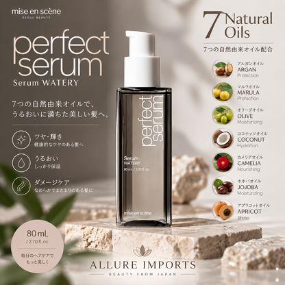 Mise en Scène – Perfect Watery Serum Óleo capilar 80ml
