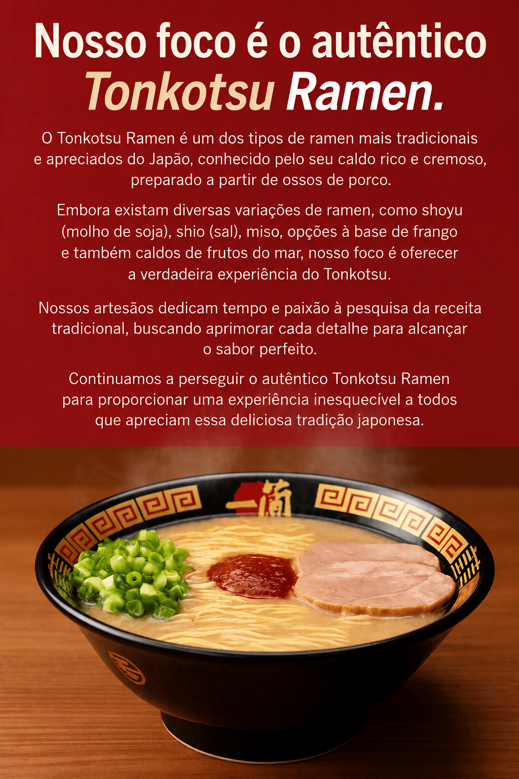 Ichiran Ramen Tonkotsu Japonês – Kit com 5 Porções