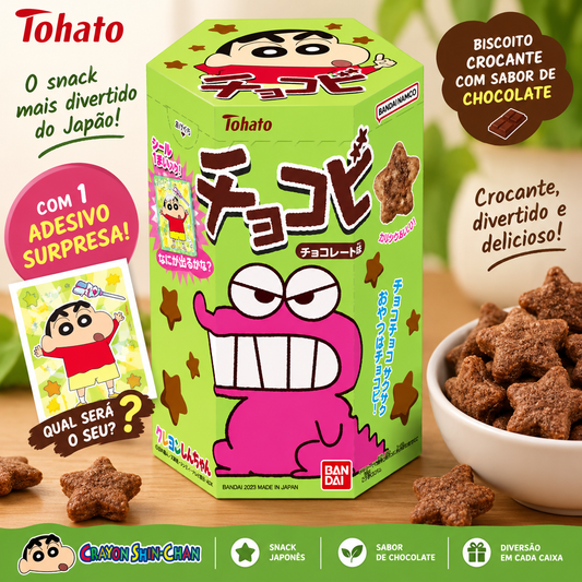 Chocobi Crayon Shin-chan – Kit com 5 Caixas