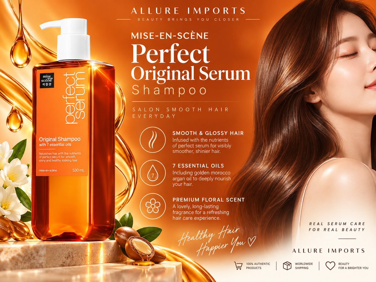 Shampoo Mise en Scène Perfect Serum Original 680ml