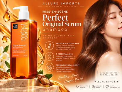 Shampoo Mise en Scène Perfect Serum Original 680ml