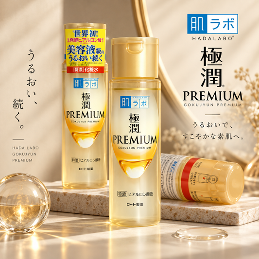 Hada Labo Gokujyun Premium – Loção Facial Hidratante 170ml