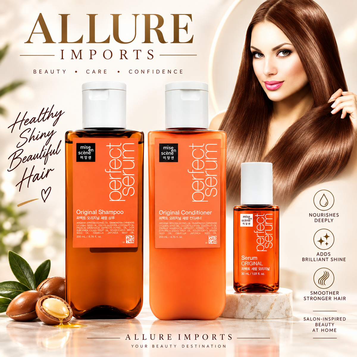 Shampoo Mise en Scène Perfect Serum Original 680ml
