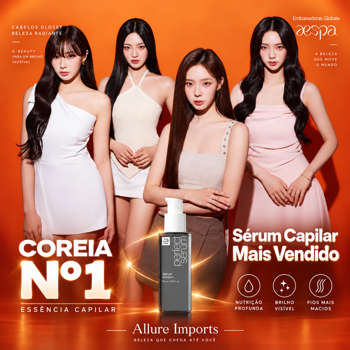 Mise en Scène – Perfect Watery Serum Óleo capilar 80ml