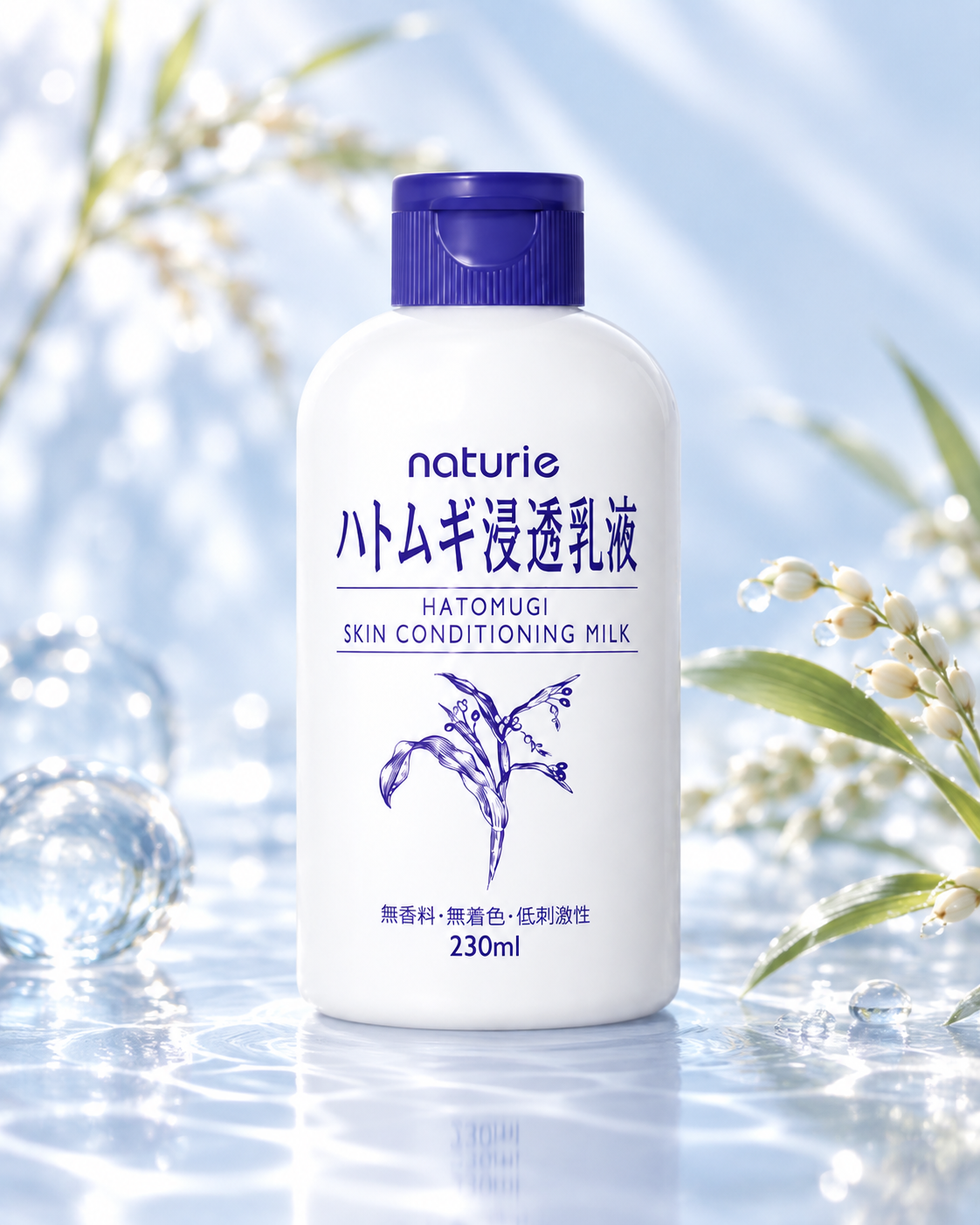 Tônico Hidratante Hatomugi Skin Conditioning – Naturie 230ml