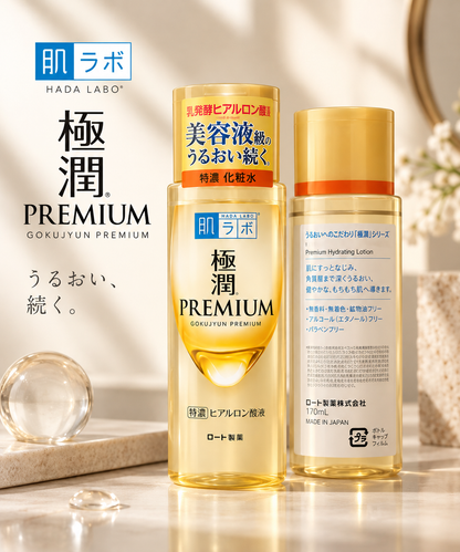Hada Labo Gokujyun Premium – Loção Facial Hidratante 170ml